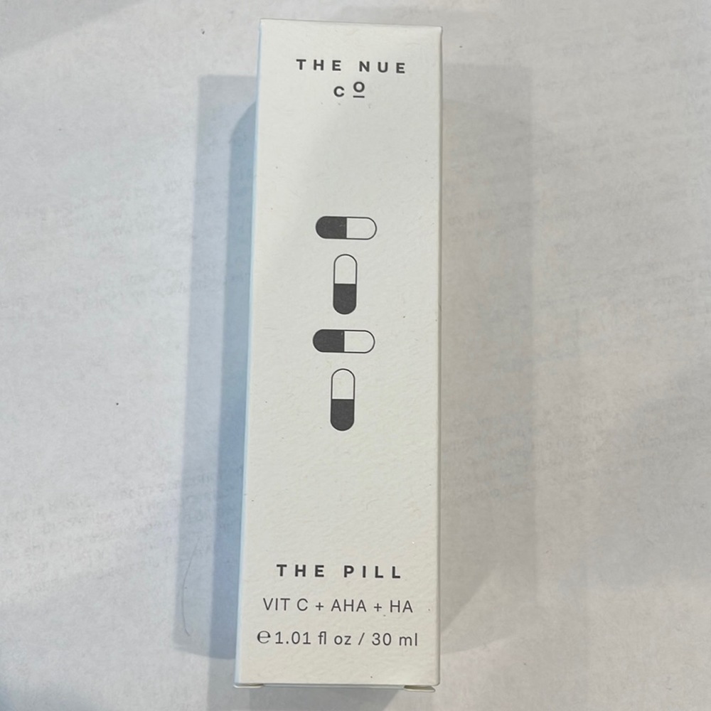 The Nue Co. The P ill vitamin C AHA HA serum 30ml NIB